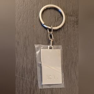 Silver RL Keychain